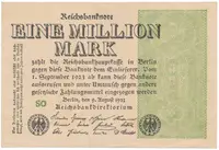 Německo, 1 Million Mark 1923, Ro.101a