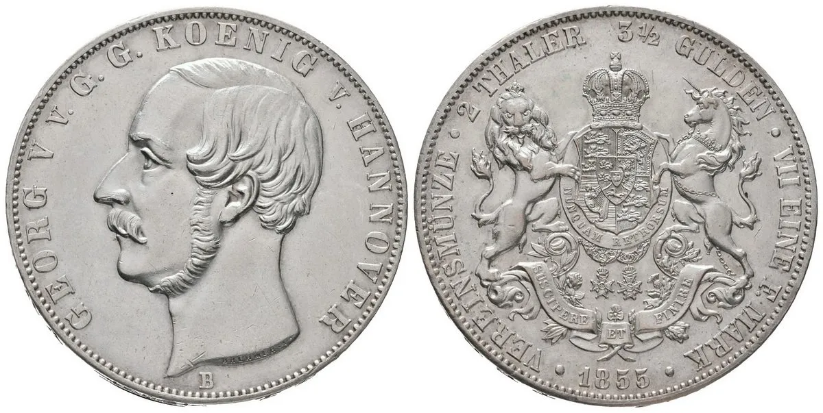Hannover, Georg V., 1851 - 1866 — 1