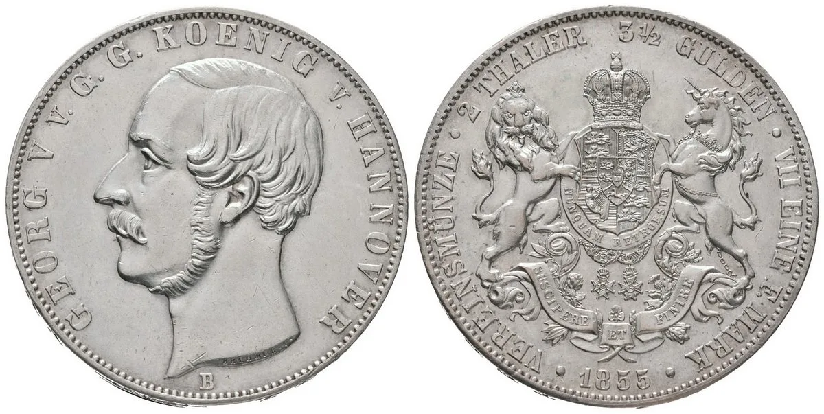 Hannover, Georg V., 1851 - 1866 — 1
