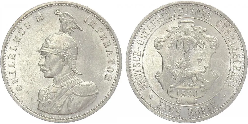 Koloniální ražby, Německá Východní Afrika — 1