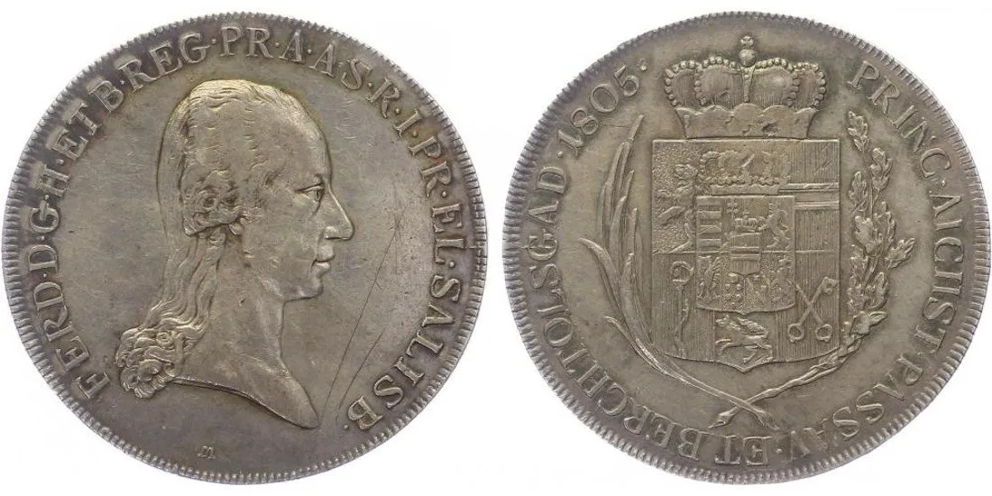 Salzburg - arcibiskupství, Ferdinand von Habsburg, 1803 - 1806 — 1