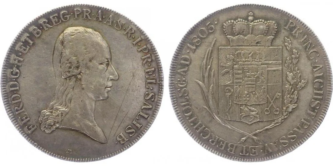 Salzburg - arcibiskupství, Ferdinand von Habsburg, 1803 - 1806 — 1