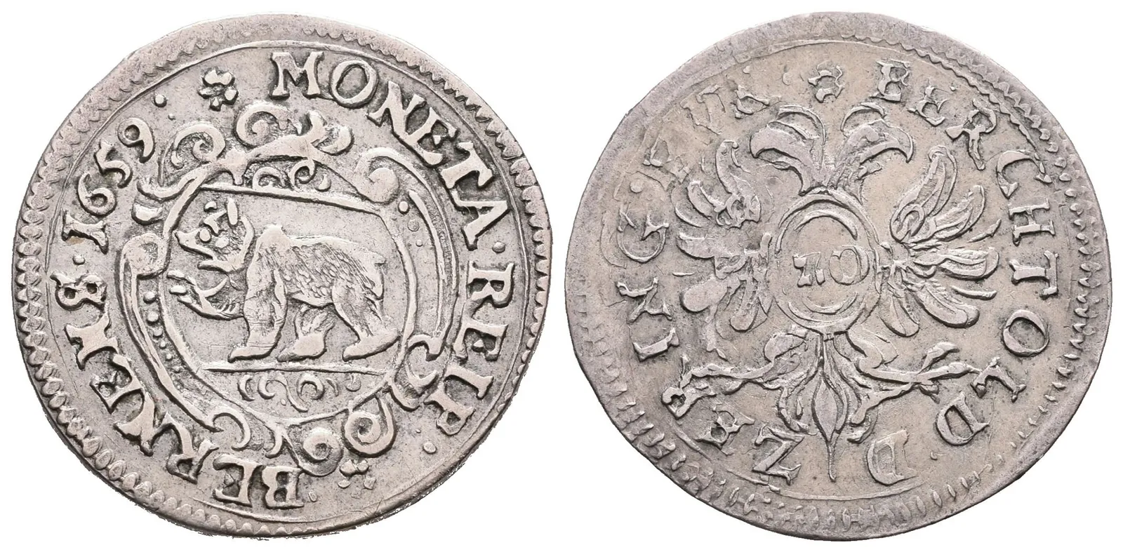 Švýcarsko - Bern, 30 Krejcar 1659