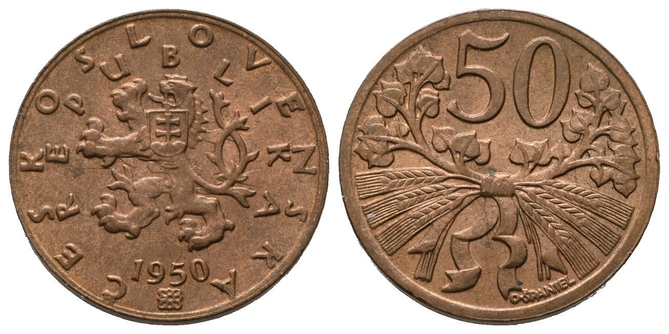 50 Haléř 1950