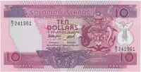 Šalamounovy ostrovy, 10 Dollars (1986), P.15a