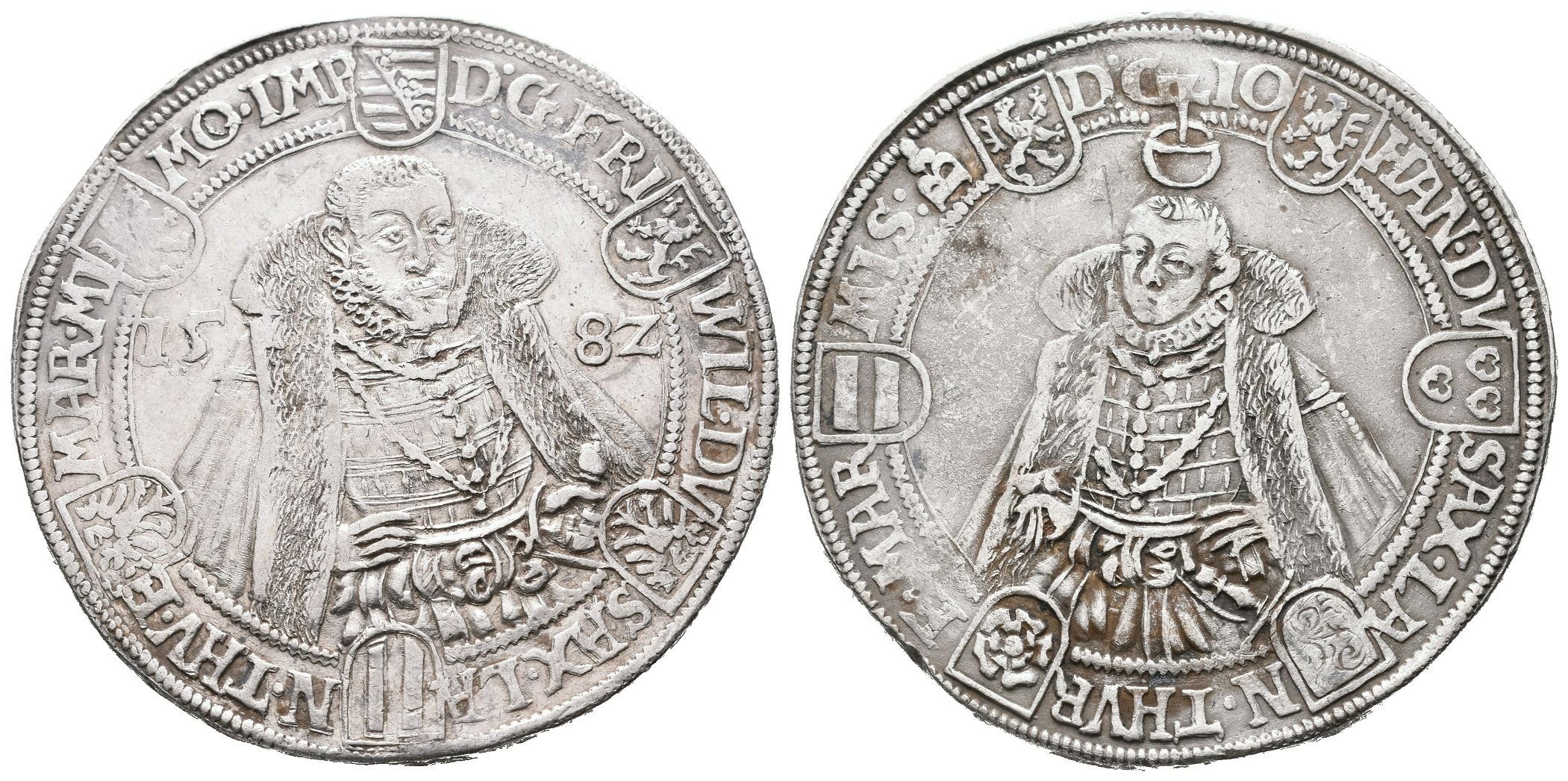 Sasko - Výmar, Tolar 1582