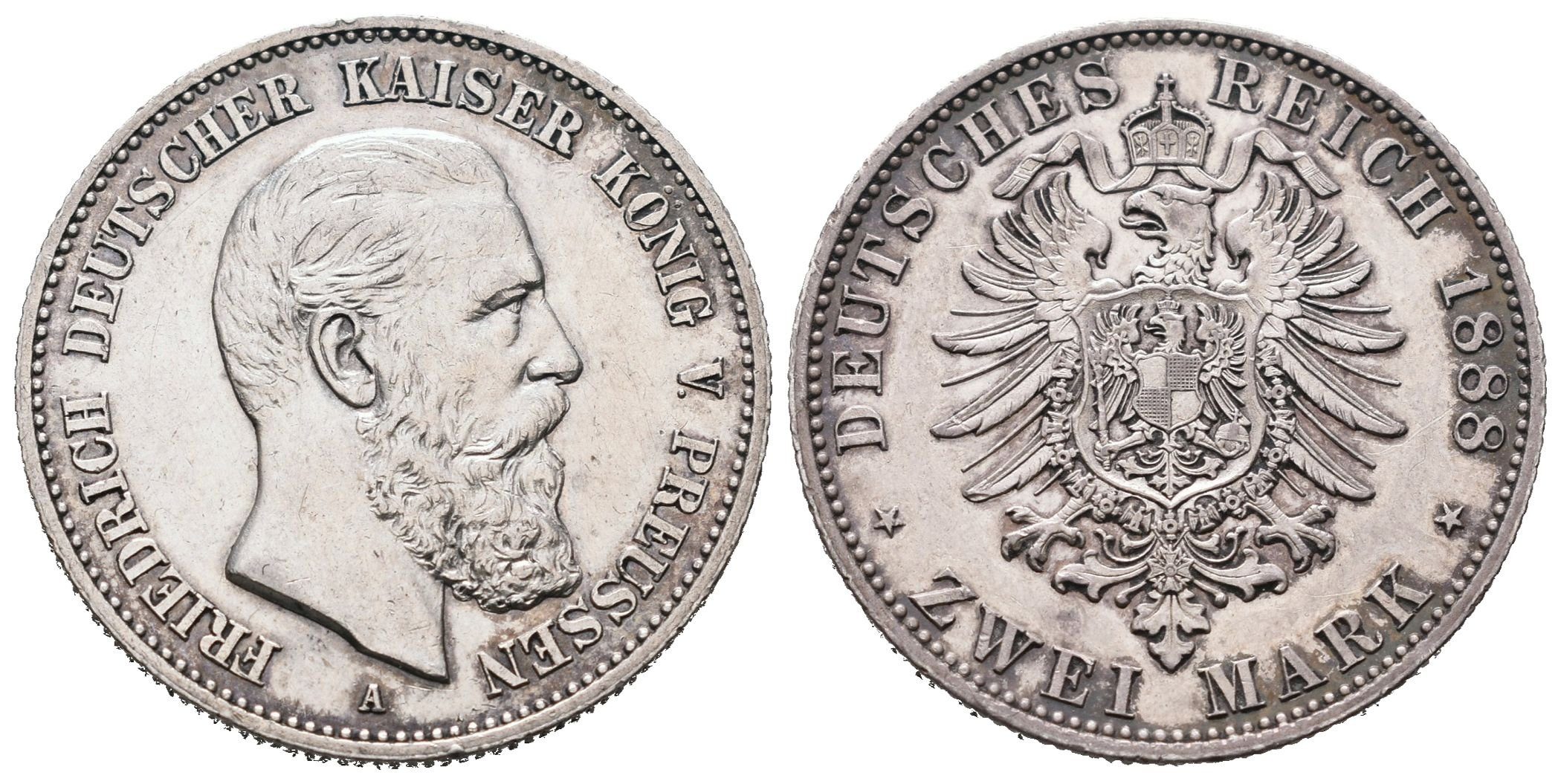 Prusko, 2 Marka 1888 A