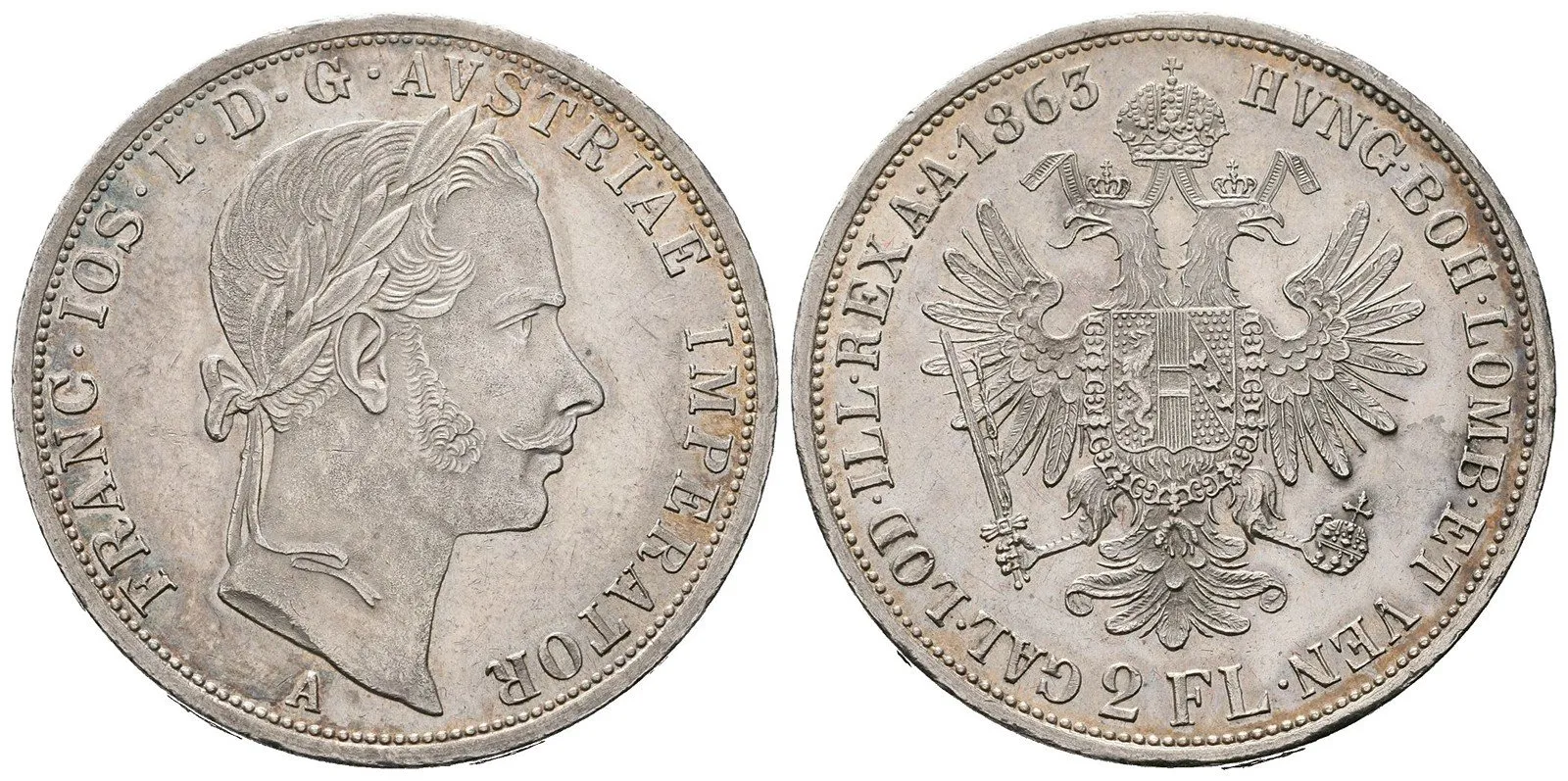 Rakouská a spolková měna, 1857 - 1892 — 1