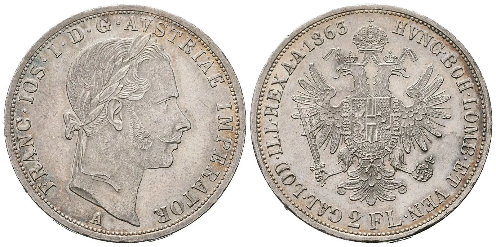 Rakouská a spolková měna, 1857 - 1892 — 1