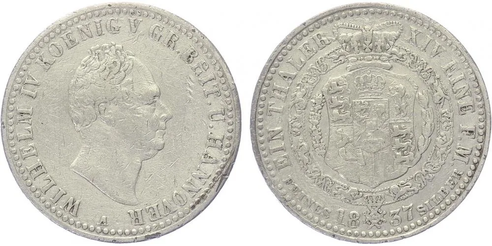 Hannover, Georg IV., 1820 - 1830 — 1