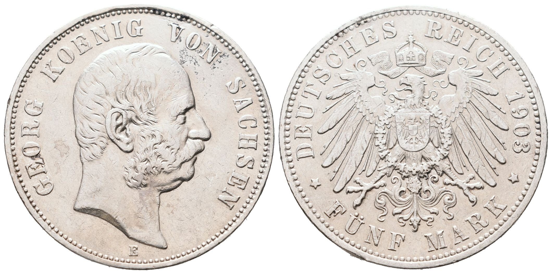Sasko, 5 Marka 1903 E