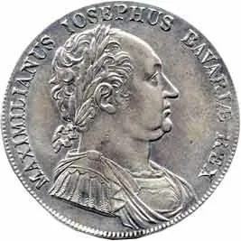 Bavorsko, Maximilian IV./I. Josef, 1799 - 1825 — 1