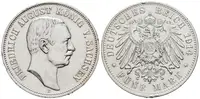 Sasko, 5 Marka 1909 - Pamětní