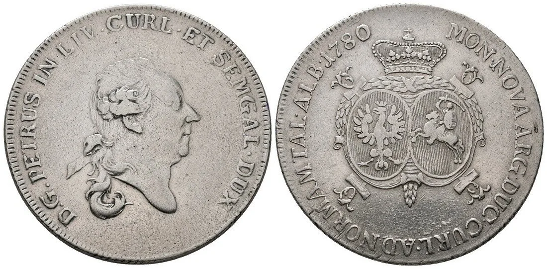 Pobaltí, Kurlandsko, Peter Biron, 1769 - 1795 — 1