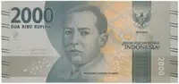 Indonésie, 2000 Rupiah 2016~2021, P.155