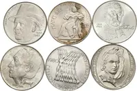 Soubor mincí 100 Kčs - 1980 - Československá spartakiáda, 1981 - Španiel, — 1