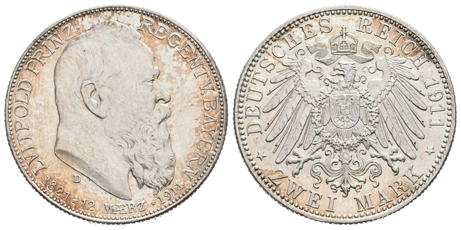 Bavorsko, 2 Marka 1911