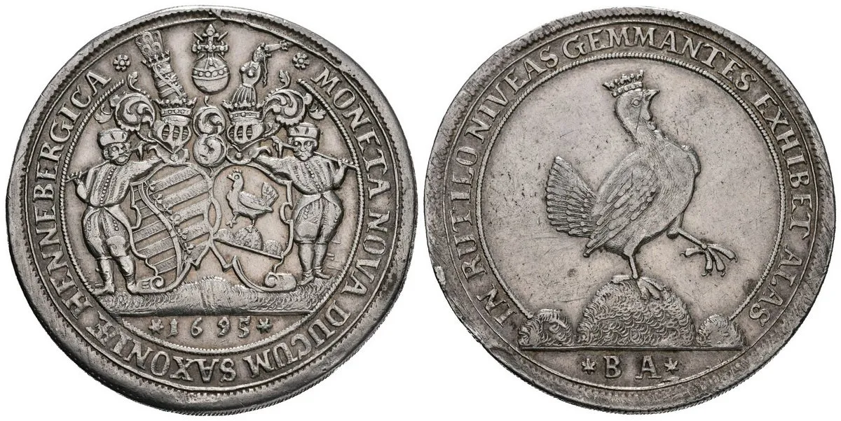 Henneberg, Johann Ernst von Sachsen-Weimar, 1683 - 1707 — 1