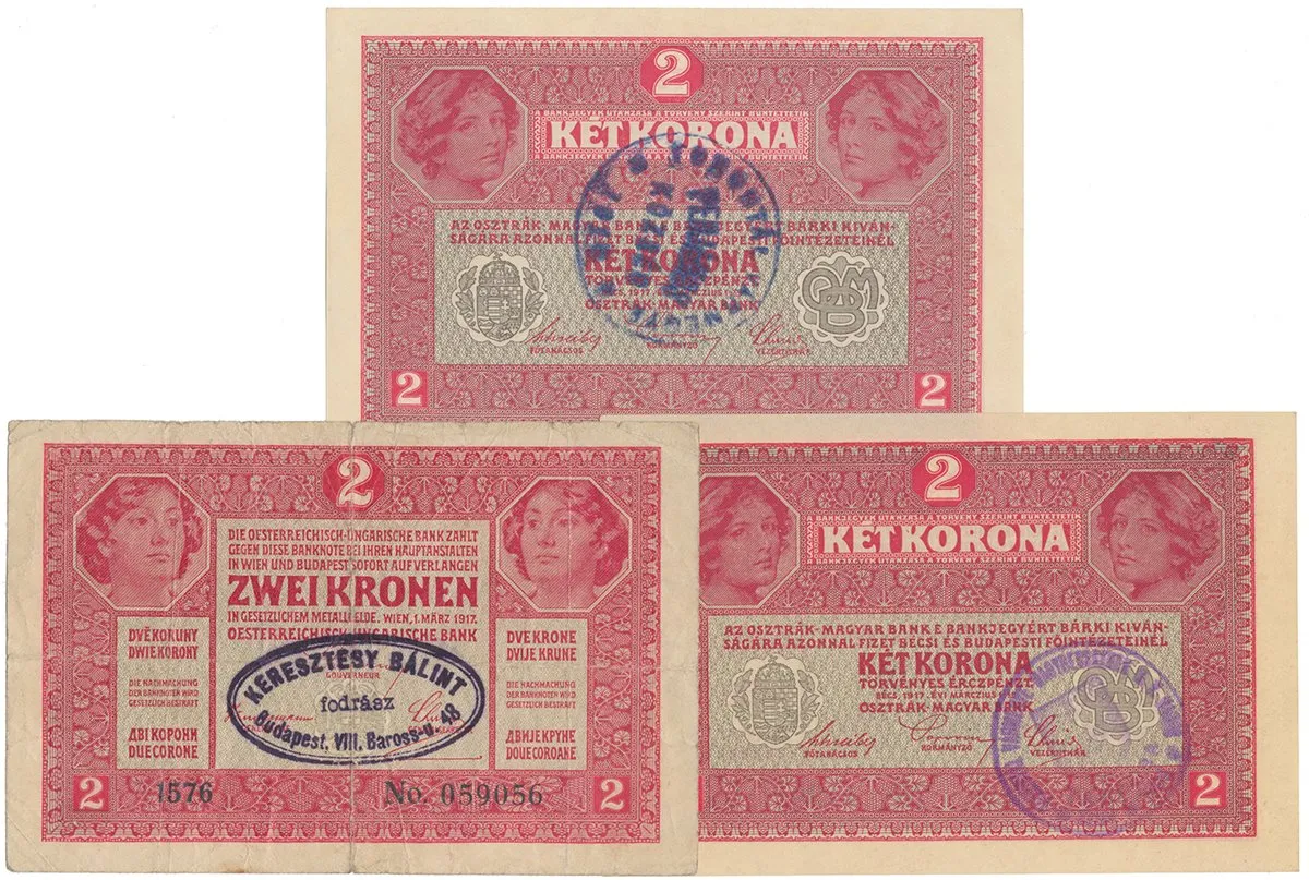 Razítkované R-U bankovky na Balkáně 1919-1921 — 1