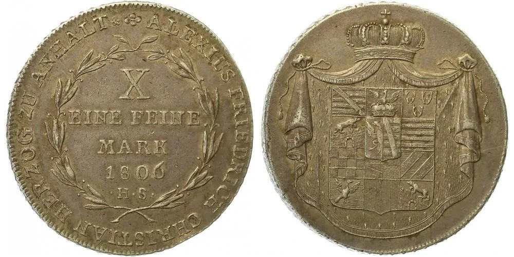 Anhalt - Bernburg, Alexius Friedrich Christian, 1796 - 1834 — 1