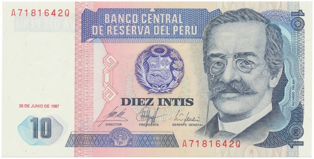 Peru, 10 Intis 1987, P.129