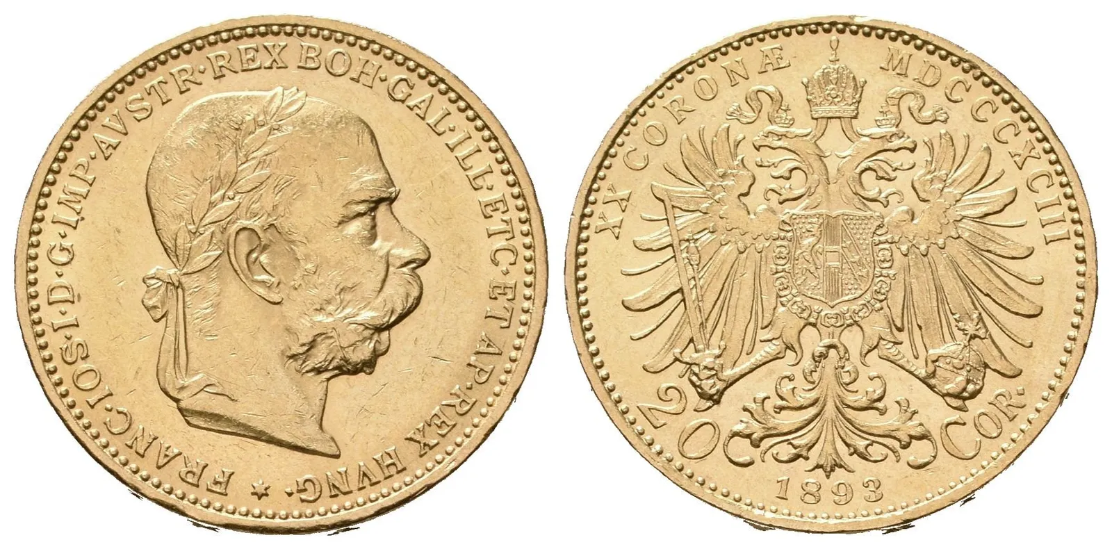 20 Koruna 1893