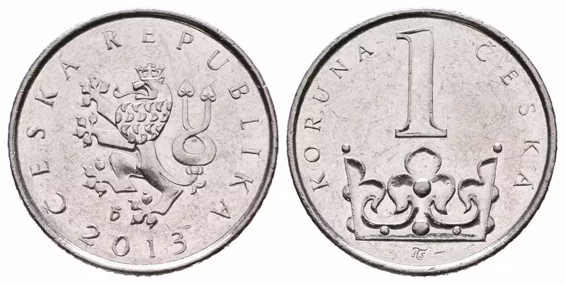 1 Koruna 2013