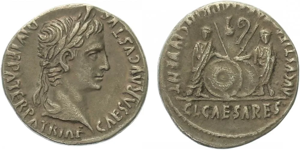 Augustus, 27 př. Kr. - 14 po Kr. — 1