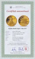 AR medaile - replika Double Eagle z r.1933 - fotografie 2