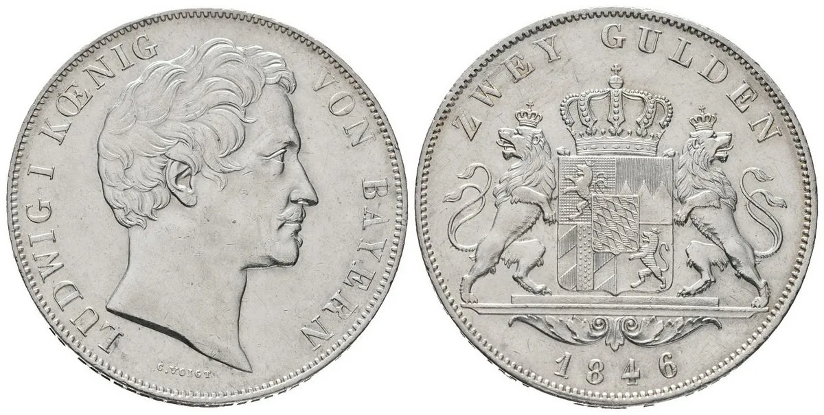 Bavorsko, Ludwig I., 1825 - 1848 — 1