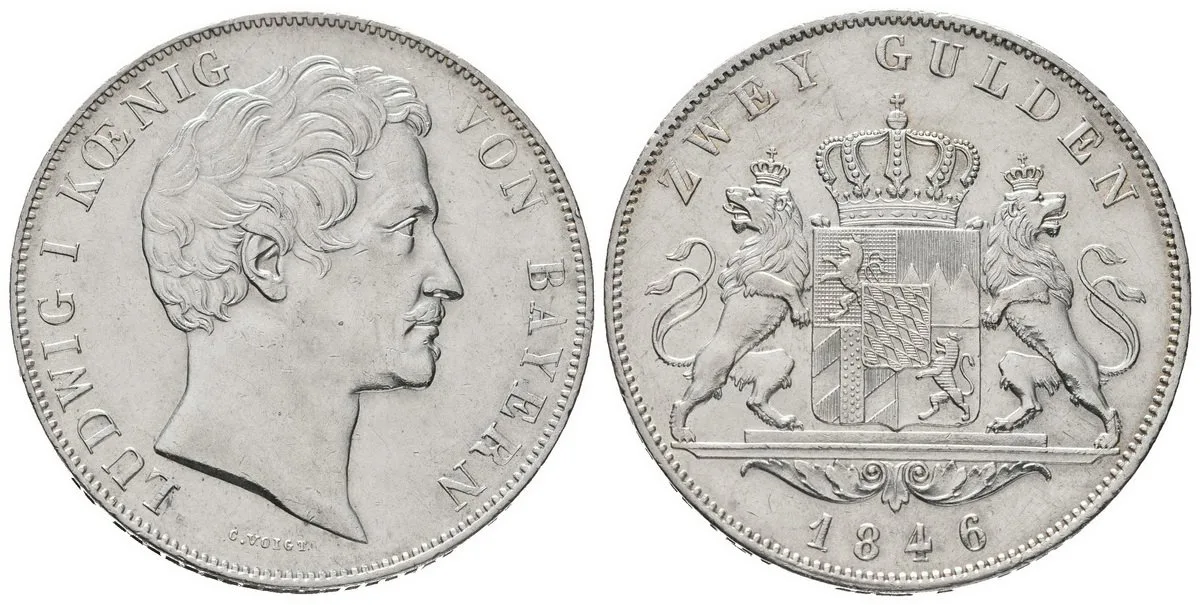 Bavorsko, Ludwig I., 1825 - 1848 — 1