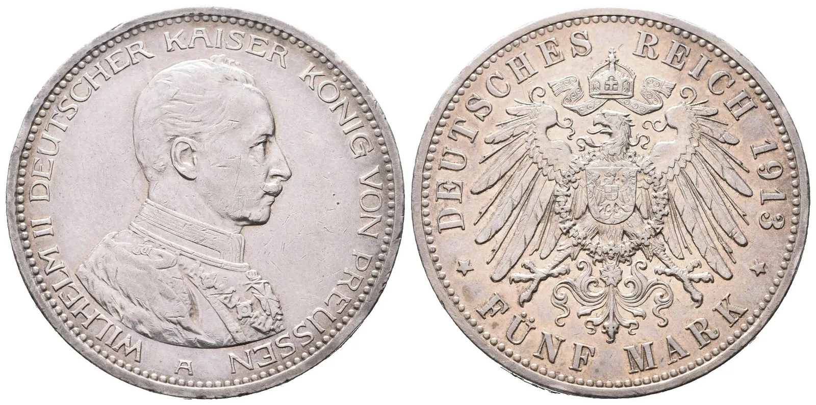 Prusko, 5 Marka 1913 - 25. výročí panování