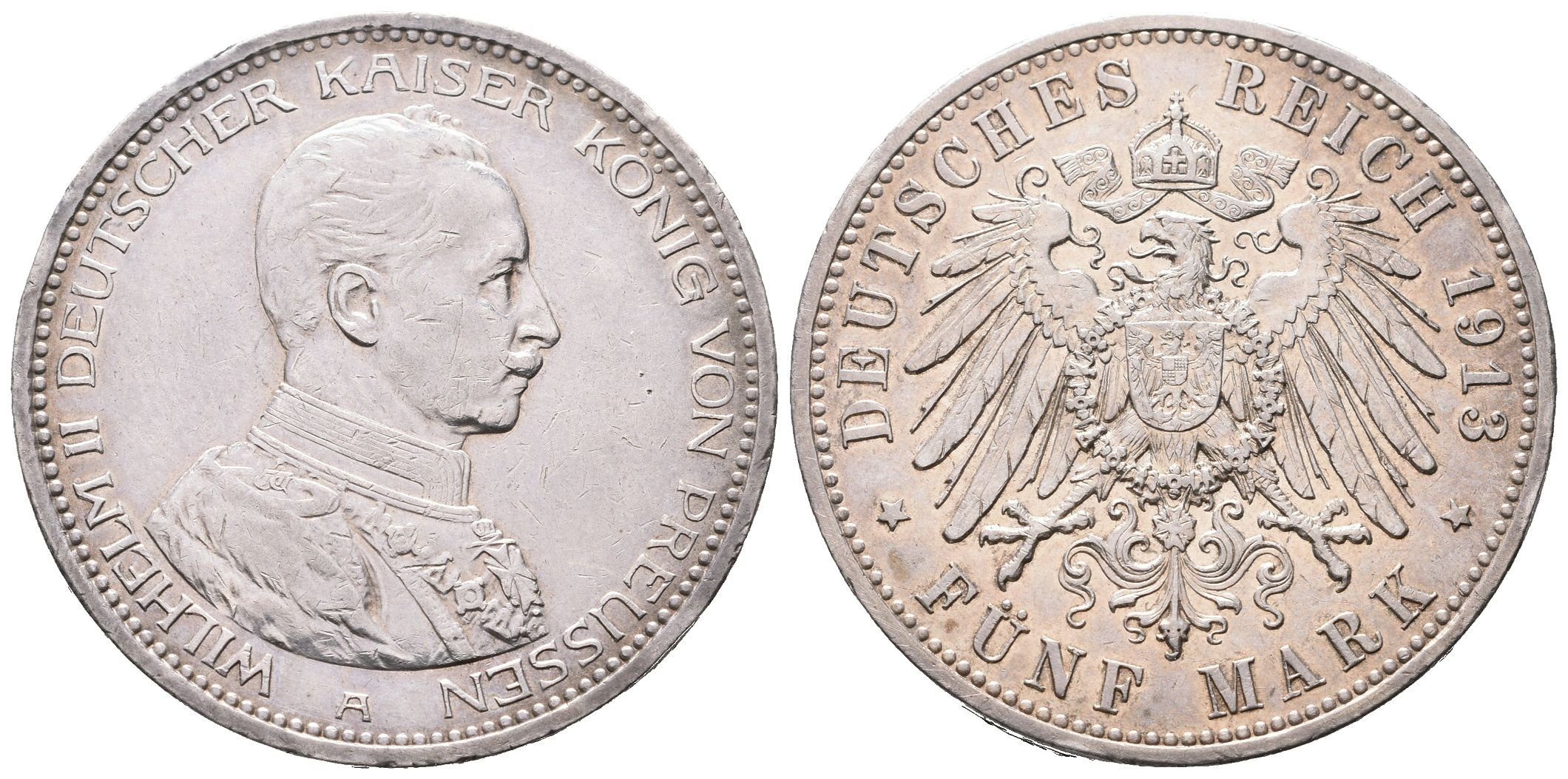Prusko, 5 Marka 1913 - 25. výročí panování