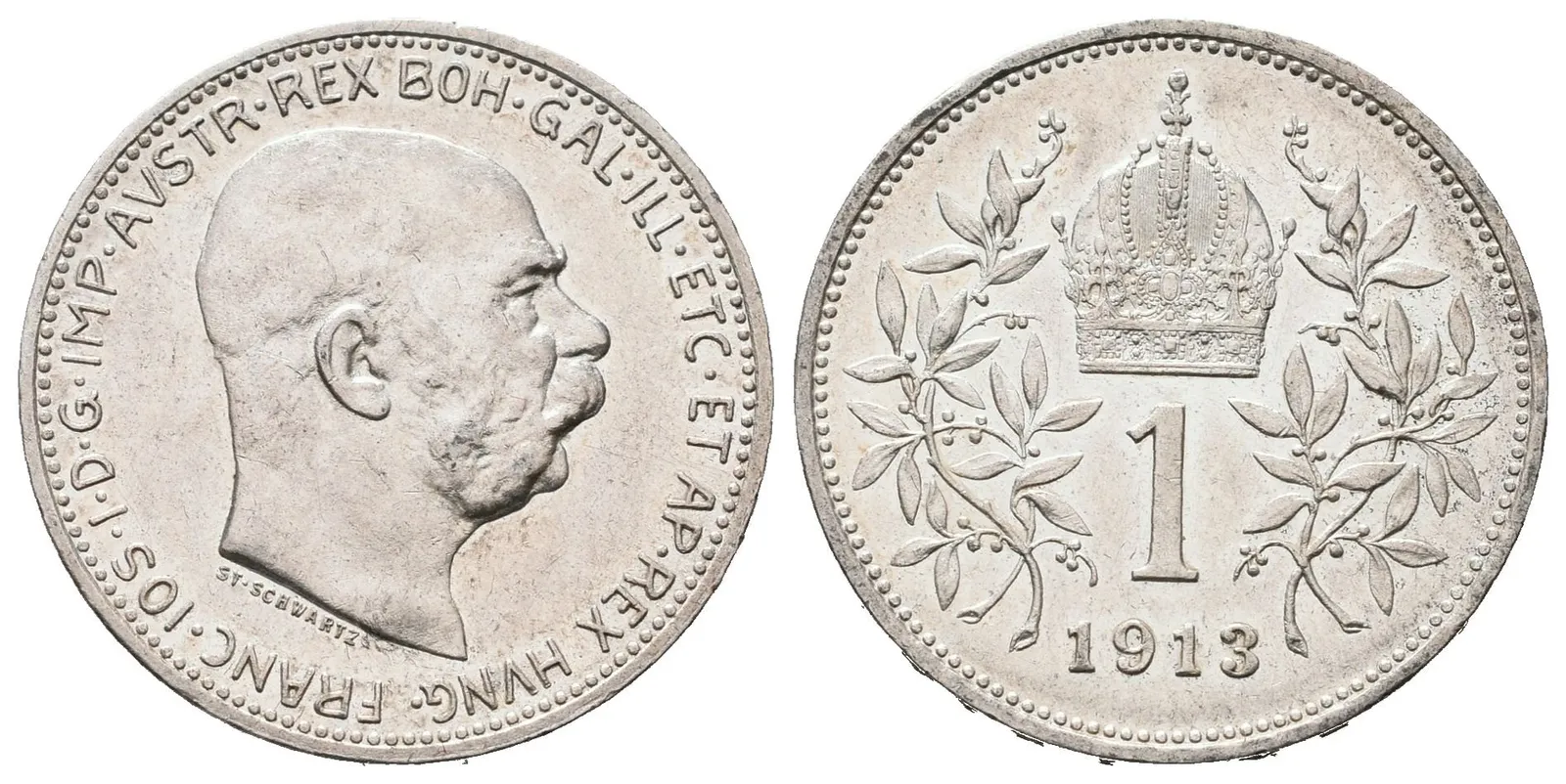 1 Koruna 1913