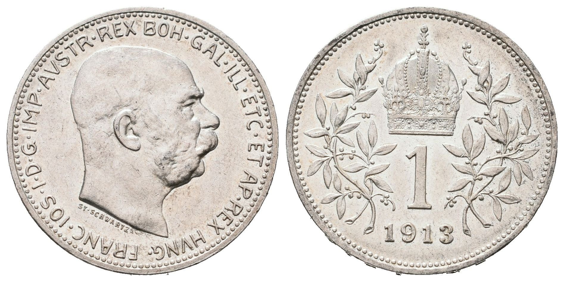 1 Koruna 1913