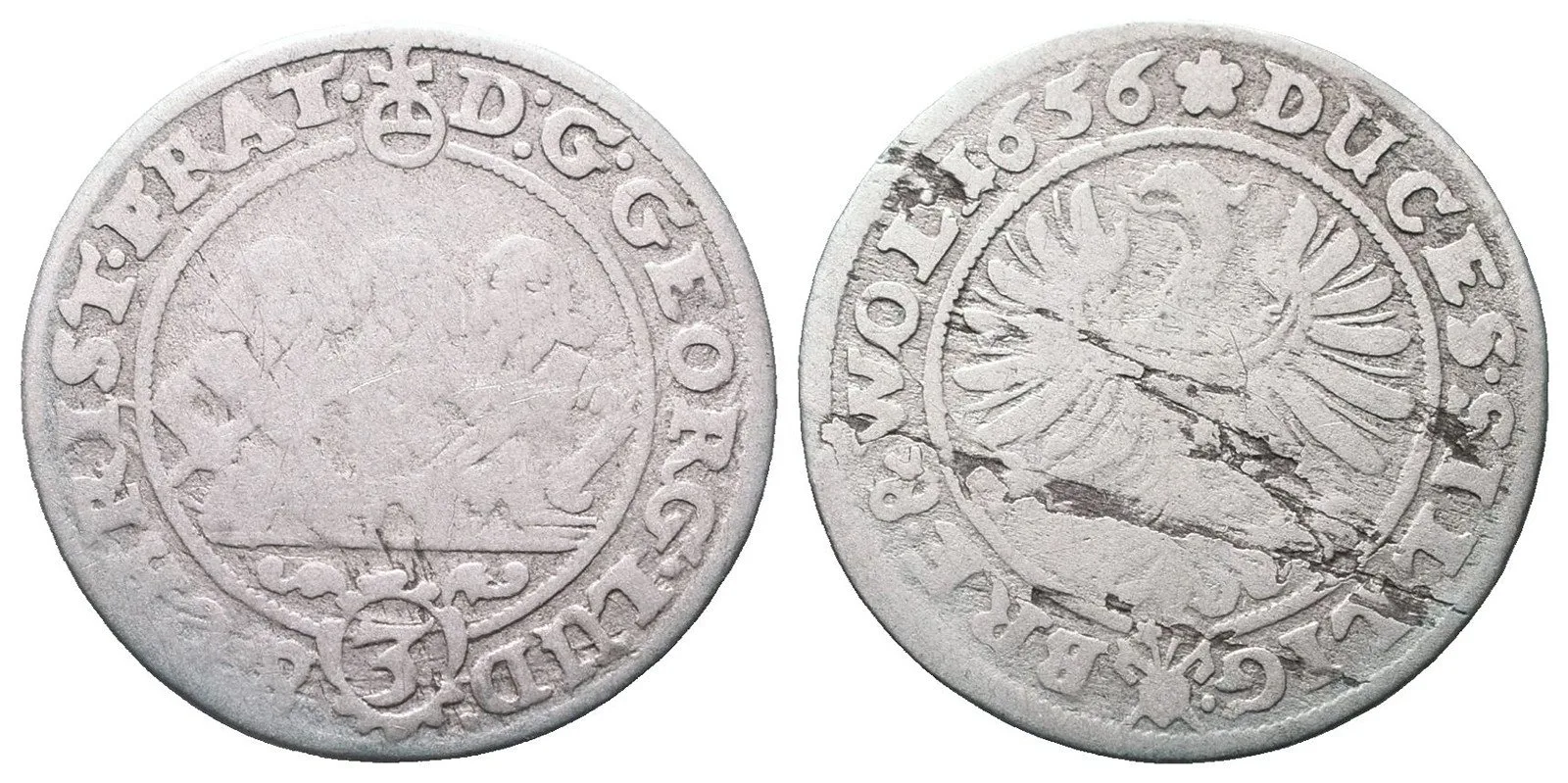 Lehnice - Břeh, Georg, Ludwig a Christian, 1639 - 1663 — 1