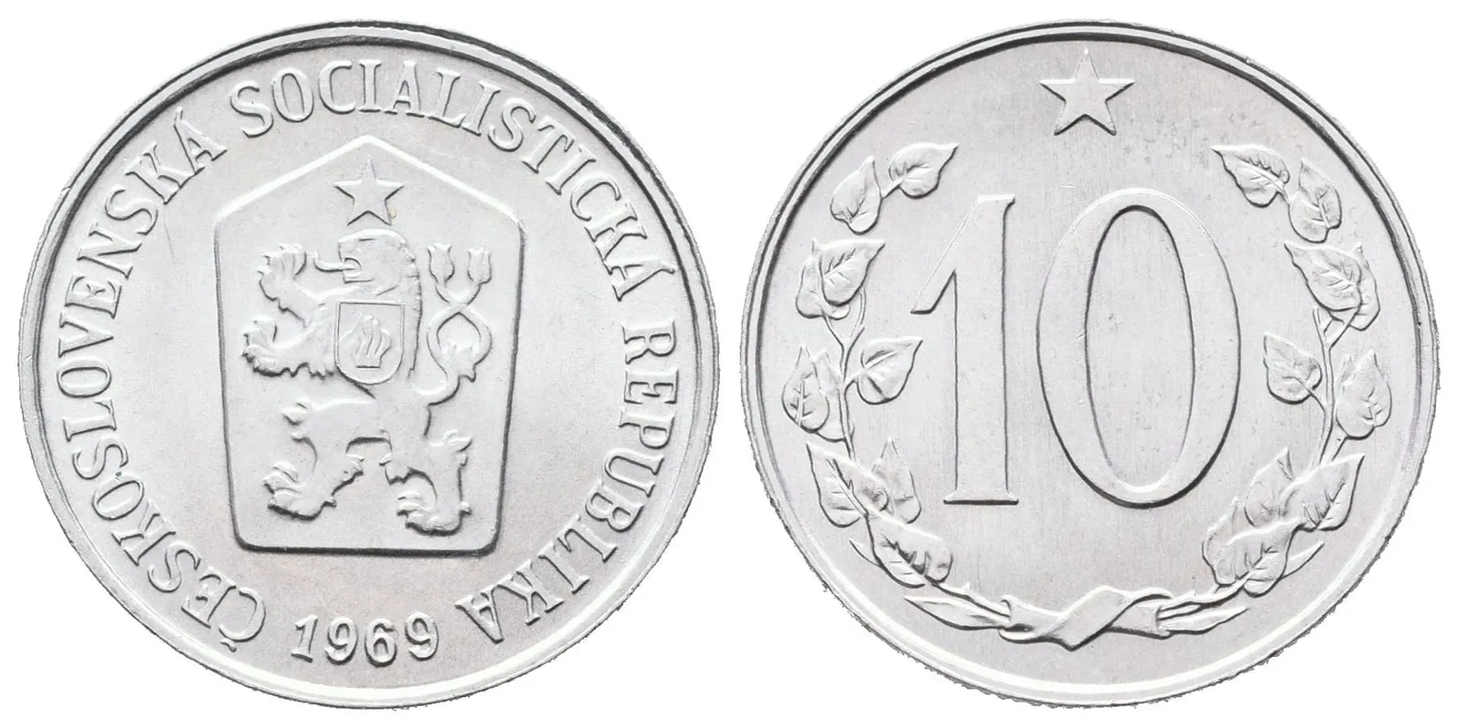 10 Haléř 1969