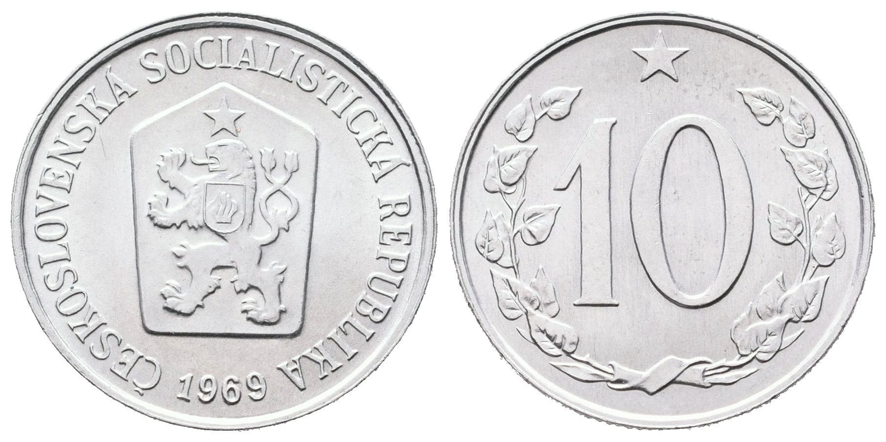 10 Haléř 1969