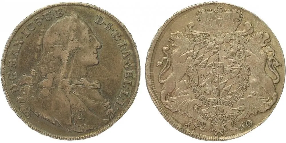 Bavorsko, Maximilian III. Josef, 1745 - 1777 — 1