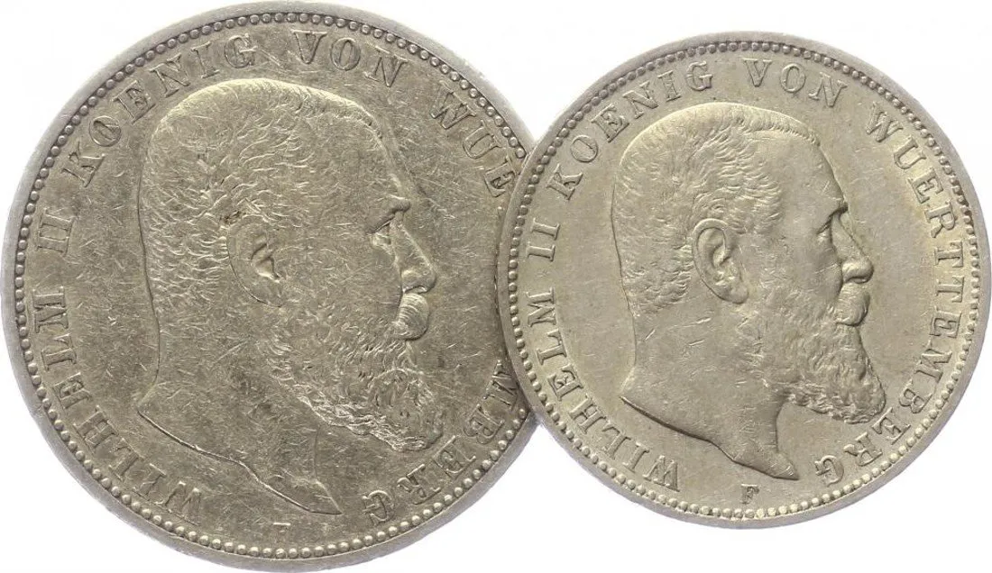 Württemberg, Wilhelm II., 1891 - 1918 — 1