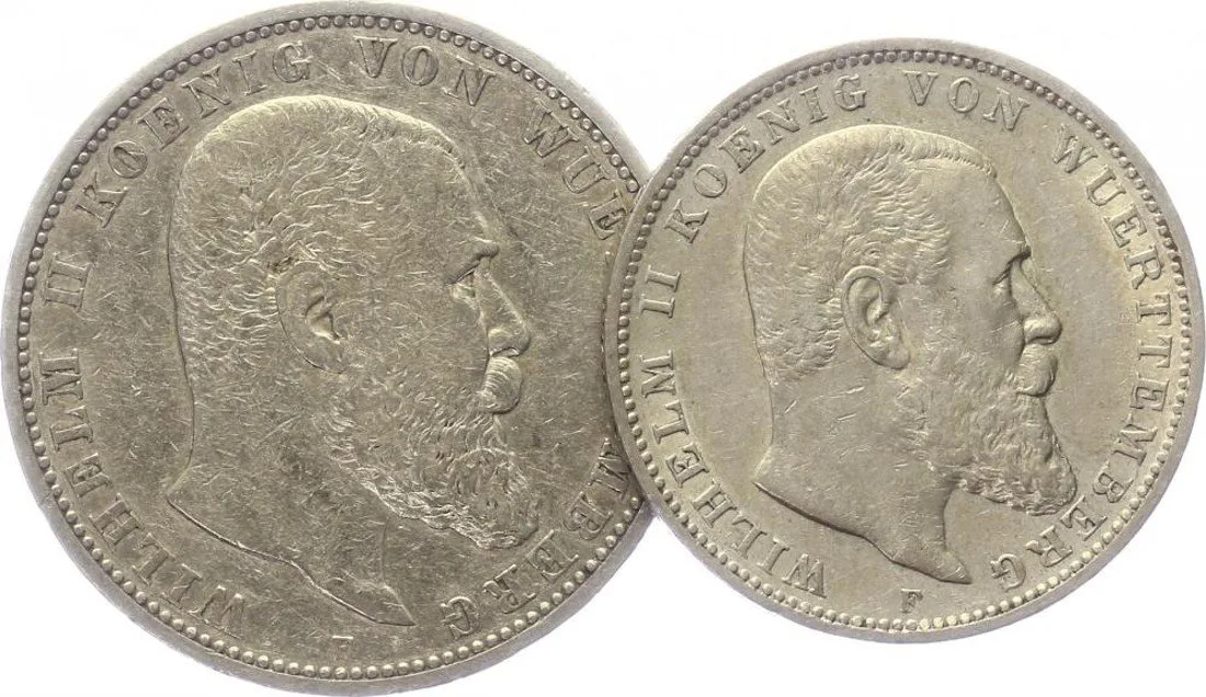 Württemberg, Wilhelm II., 1891 - 1918 — 1