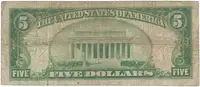 USA, 5 Dollars 1928, Pick.379 - fotografie 2