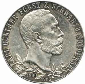 Schwarzburg - Sondershausen, Karl Günther, 1880 - 1909 — 1