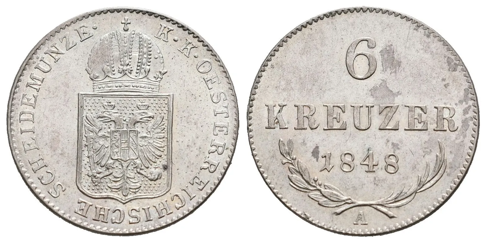 Revoluce, 6 Krejcar 1848 A