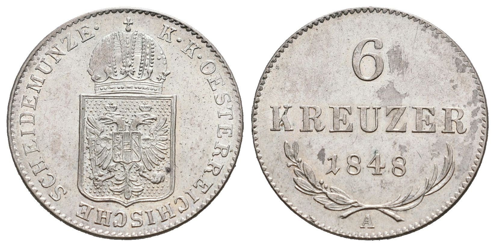 Revoluce, 6 Krejcar 1848 A