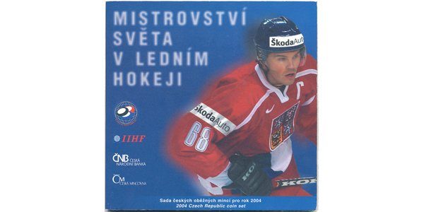 Ročníková sada mincí 2004 - Mistrovství světa v ledním hokeji