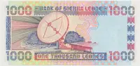 Sierra Leone, 1000 Leones 2003, P.24b - fotografie 2