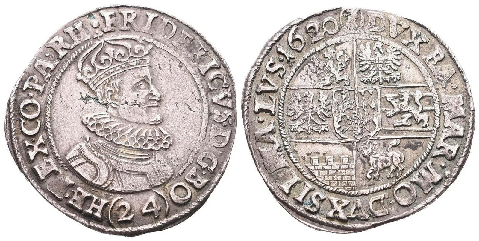 Fridrich Falcký, 1619 - 1620 — 1