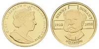 Falklandy, 1/25 Crown 2010 - Jean Henri Dunant