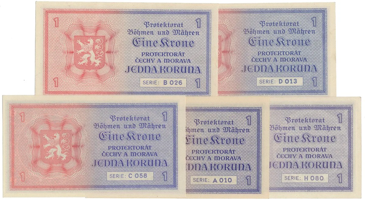 Protektorát Čechy a Morava, 1939 - 1945 — 1